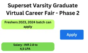 Graduate Virtual Career Fair Superset Varsity