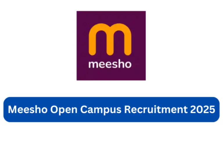 Meesho Open Campus Recruitment 2025