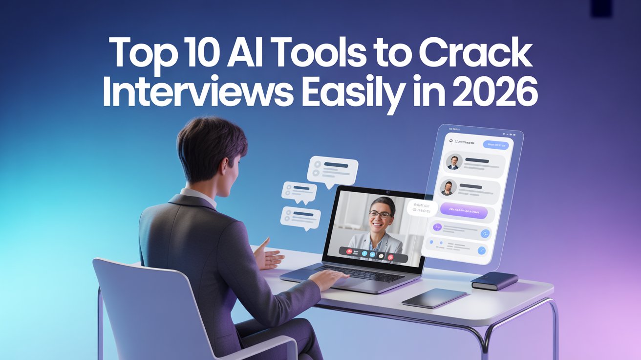 Top 10 AI Tools to Crack Interviews Easily in 2026