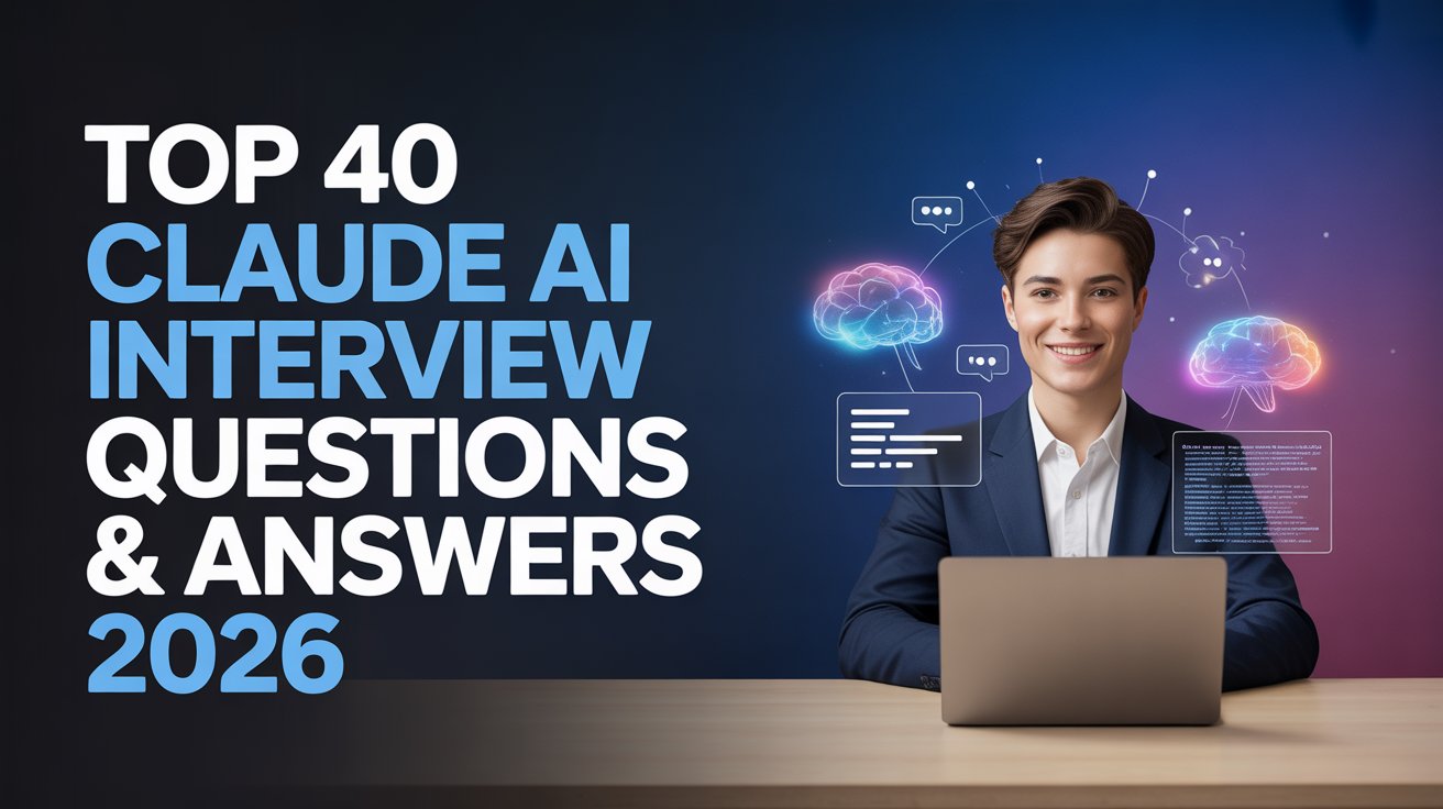 Top 40 Claude AI Interview Questions & Answers 2026