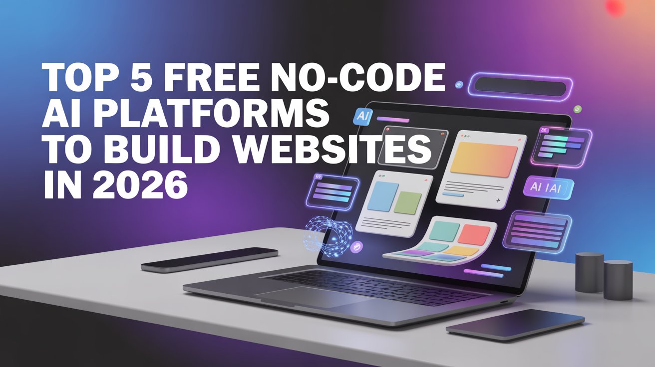 Top 5 Free No-Code AI Platforms to Build Websites in 2026