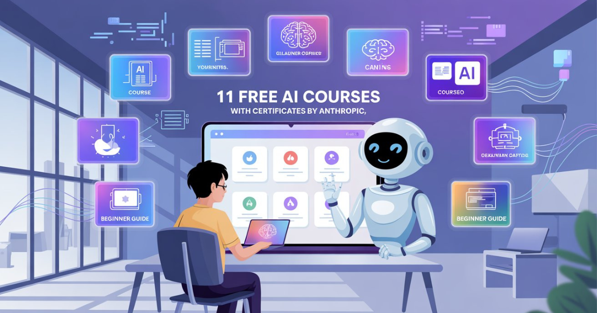 These Mind blowing 11 Free AI Courses With Certificate can change your career !!