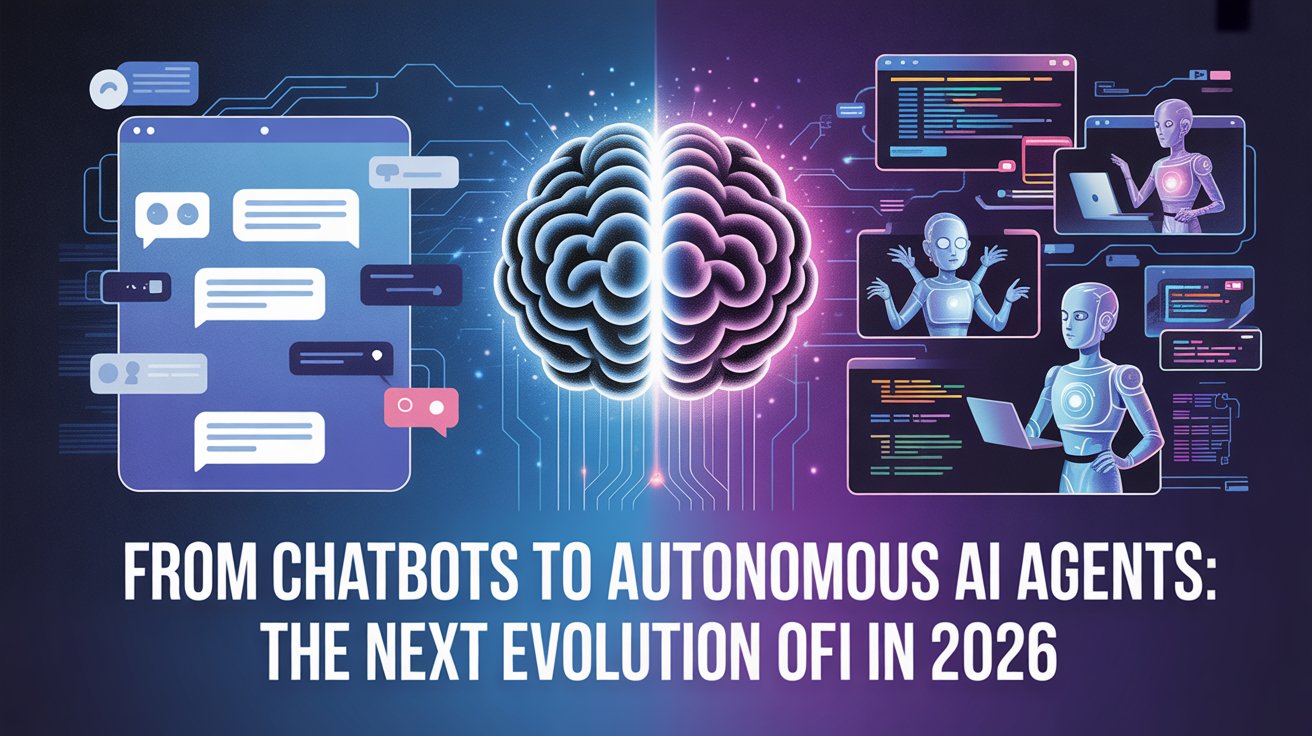 From Chatbots to Autonomous AI Agents: The Next Evolution of AI in 2026