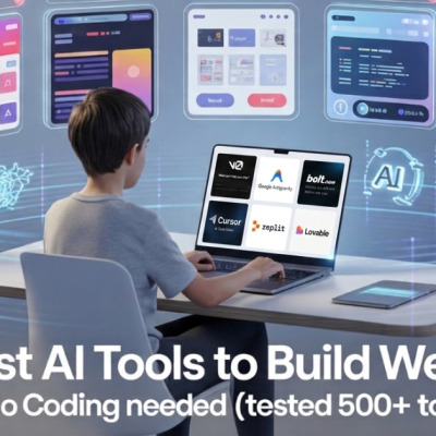 6 Best AI Tools for Freshers to Build Website without coding (I have Tested 500+ AI Tools)