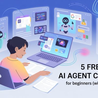 5 Free AI Agent Courses with Certificate for Beginners